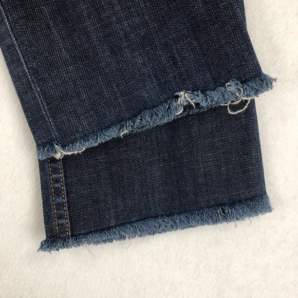 William Rast Women's Size 24 Sadie Straight Leg Medium Wash Blue Denim Jeans - Picture 3 of 9